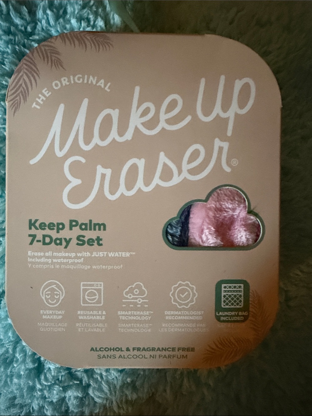 Make Up Eraser Keep Palm 7-Day Set - assorted colors